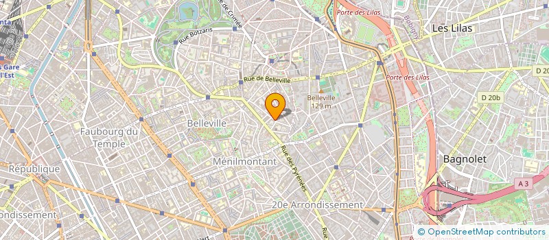 localisation de l'entreprise SARL MAHMOUDI  PARIS