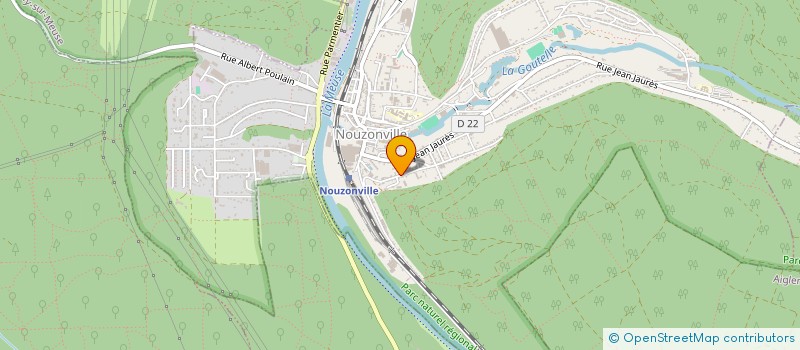 localisation de l'entreprise SARL MAHUT FRERES  NOUZONVILLE