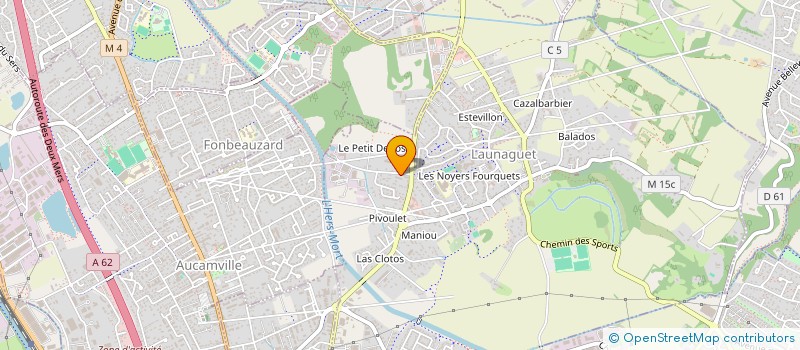 localisation de l'entreprise SARL MAI TAI  LAUNAGUET