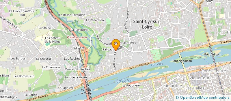 localisation de l'entreprise SARL MAI TAI  SAINT-CYR-SUR-LOIRE