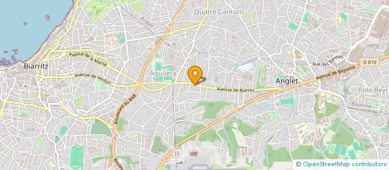 localisation de l'entreprise SARL MAIA à ANGLET