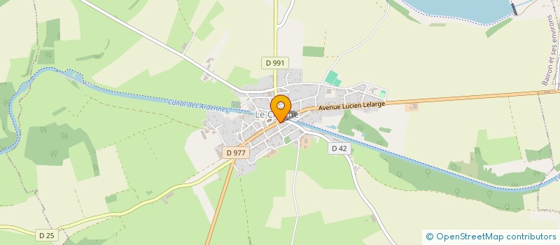 localisation de l'entreprise SARL MAID MICRO  BAIRON ET SES ENVIRONS