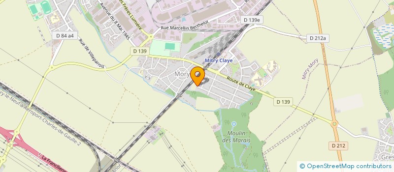 localisation de l'entreprise SARL MAIL SERVICES ORGANISATIONS à MITRY-MORY
