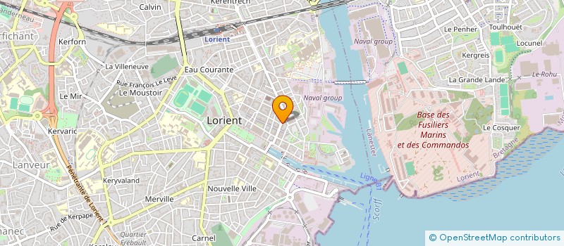 localisation de l'entreprise SARL MAILLE DE SAINT PIERRE à LORIENT