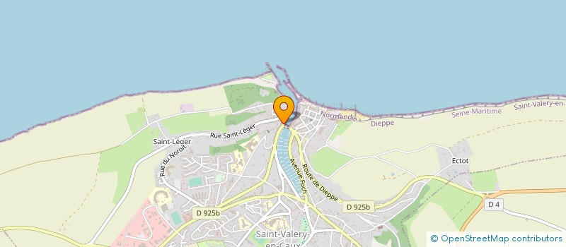 localisation de l'entreprise SARL MAILLEFER  SAINT-VALERY-EN-CAUX