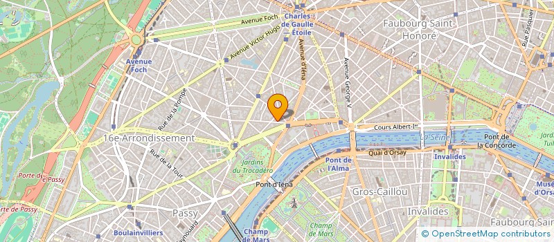 localisation de l'entreprise SARL MAILLOT DEROULEDE à PARIS