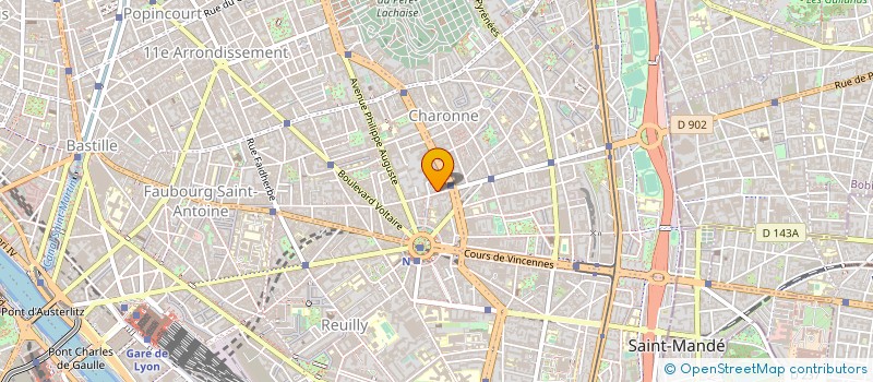 localisation de l'entreprise SARL MAILLOT JC à PARIS