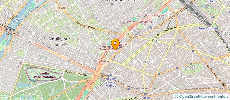 localisation de l'entreprise SARL MAILLOT VERRE à PARIS