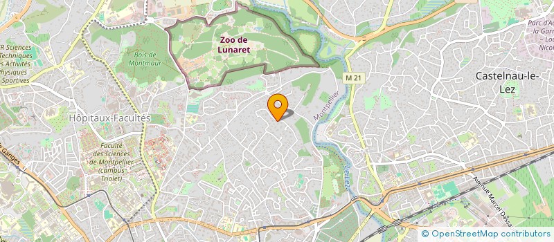 localisation de l'entreprise SARL MAIN D'OR 34 à MONTPELLIER