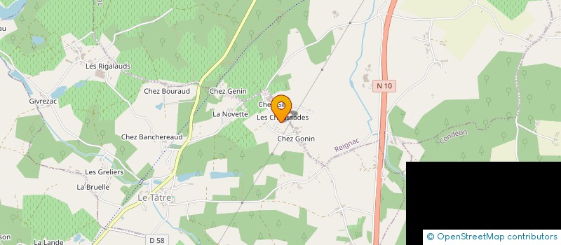 localisation de l'entreprise SARL MAINE LAURE à LE TATRE