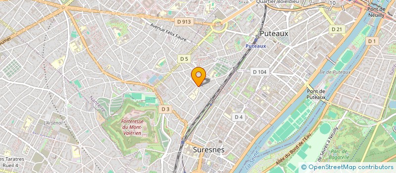 localisation de l'entreprise SARL MAINI à SURESNES
