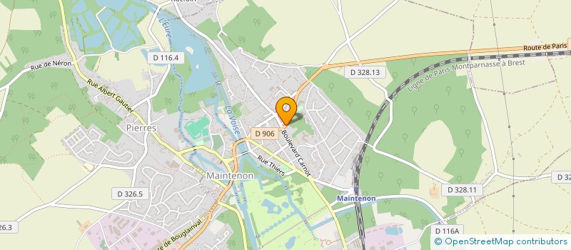 localisation de l'entreprise SARL MAINTENONAISE DU BATIMENT à MAINTENON