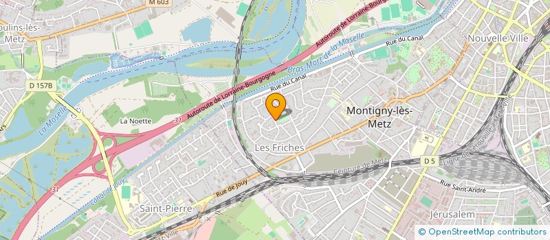 localisation de l'entreprise SARL MAIRE à MONTIGNY-LES-METZ