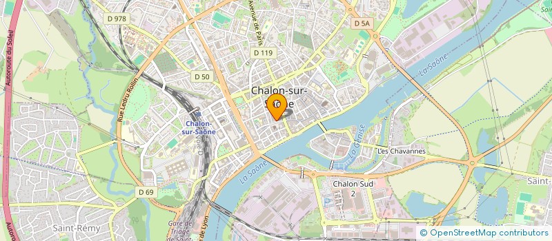 localisation de l'entreprise SARL MAISON BILLARD à CHALON-SUR-SAONE