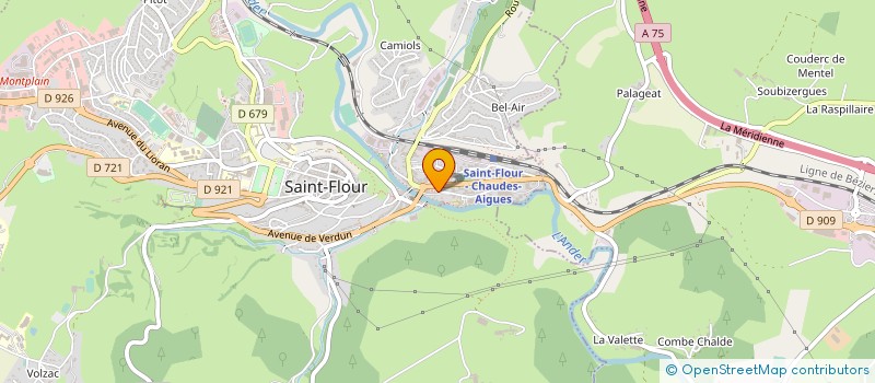 localisation de l'entreprise SARL MAISON BLESSIG à SAINT-FLOUR