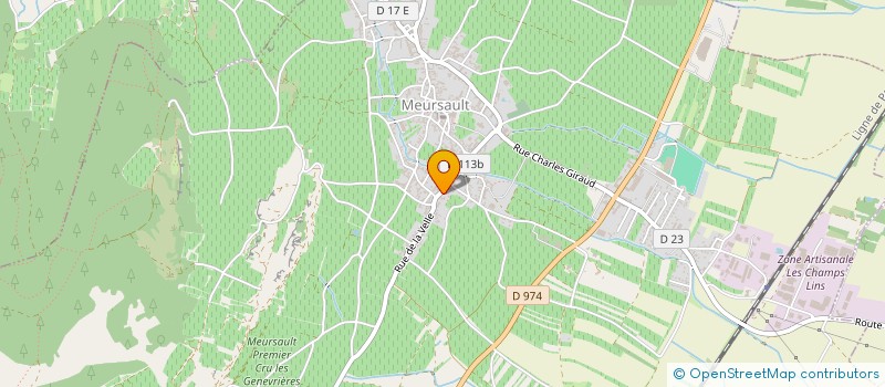 localisation de l'entreprise SARL MAISON CHAVY CHOUET à MEURSAULT