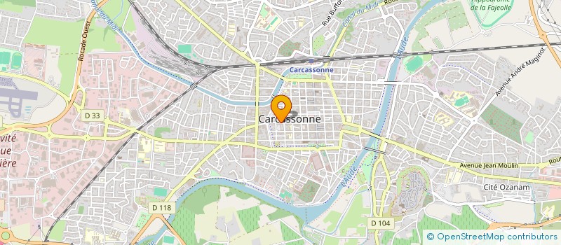 localisation de l'entreprise SARL MAISON D'ANTAN à CARCASSONNE