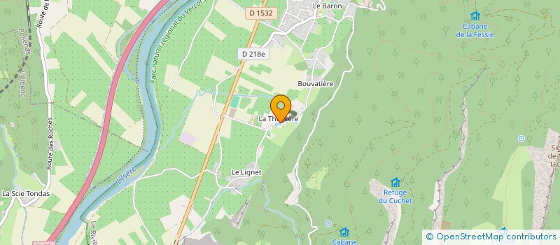 localisation de l'entreprise SARL MAISON DE RETRAITE LA RENAUDIERE à SAINT-QUENTIN-SUR-ISERE