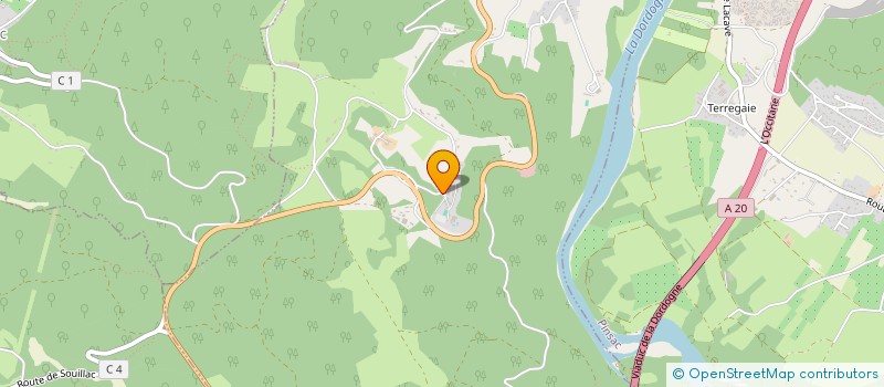 localisation de l'entreprise SARL MAISON DE VACANCE PURE  LANZAC