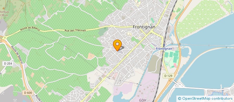 localisation de l'entreprise SARL MAISON DU COMPAGNON à FRONTIGNAN