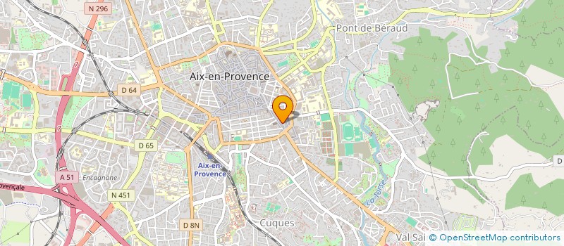 localisation de l'entreprise SARL MAISON ET TRADITION à AIX-EN-PROVENCE