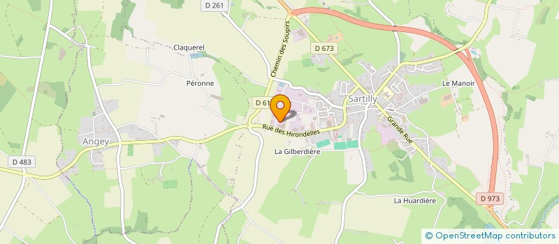 localisation de l'entreprise SARL MAISON FUNERAIRE DES CYPRES à SARTILLY-BAIE-BOCAGE
