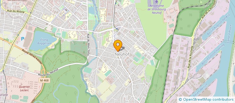 localisation de l'entreprise SARL MAISON IMCORE à STRASBOURG
