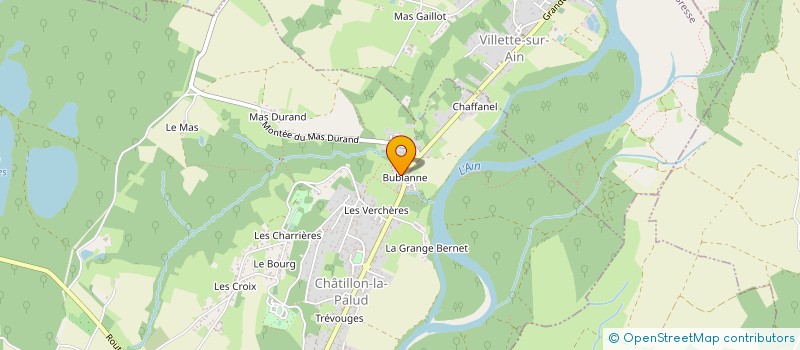 localisation de l'entreprise SARL MAISON JT à CHATILLON-LA-PALUD