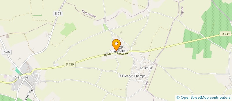 localisation de l'entreprise SARL MAISON LANDREAU à VERDILLE