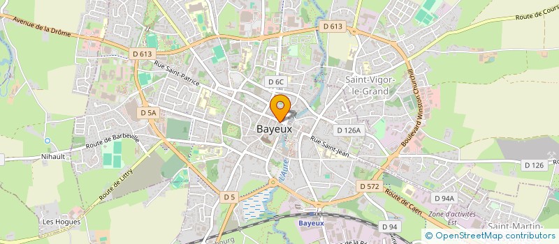 localisation de l'entreprise SARL MAISON LEMOISSON à BAYEUX
