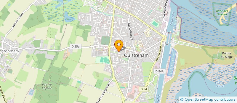 localisation de l'entreprise SARL MAISON MARTIN AM  OUISTREHAM