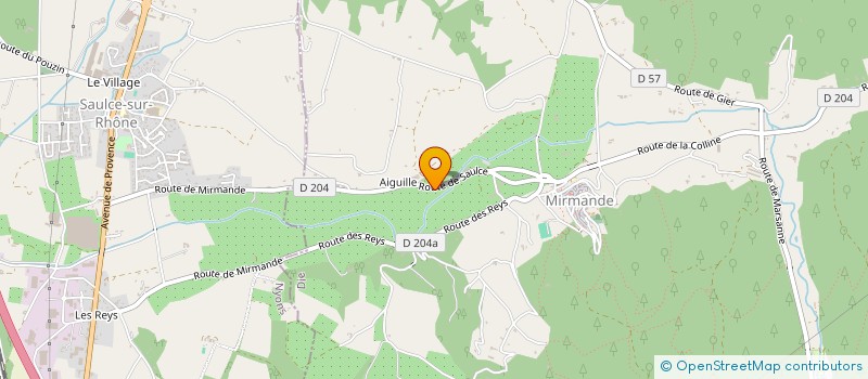 localisation de l'entreprise SARL MAISON MATHI  MIRMANDE