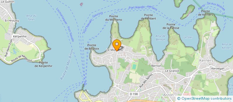 localisation de l'entreprise SARL MAISON SERVICES à ARZON