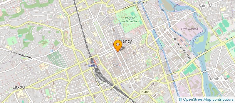 localisation de l'entreprise SARL MAISON VARRY à NANCY