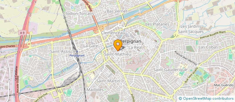 localisation de l'entreprise SARL MAISONS DDM à PERPIGNAN