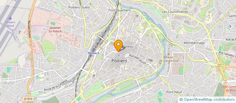 localisation de l'entreprise SARL MAISONS ET LOGIS DU POITOU à POITIERS
