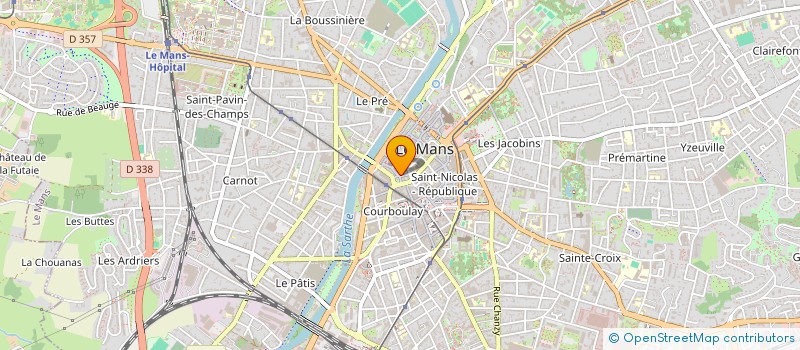 localisation de l'entreprise SARL MAJESBO à LE MANS