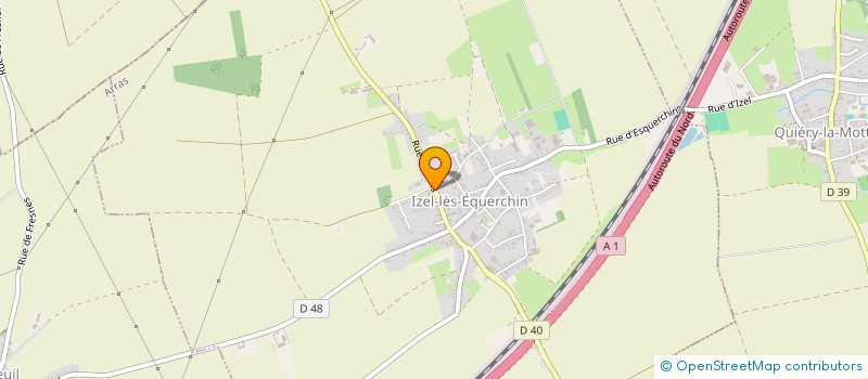 localisation de l'entreprise SARL MAJO'SPORT  IZEL-LES-EQUERCHIN