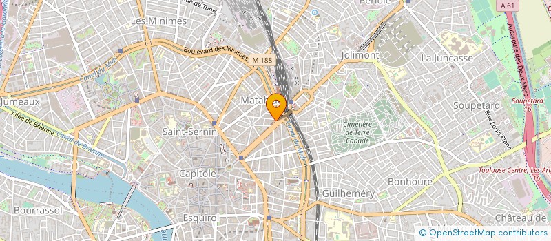 localisation de l'entreprise SARL MAJOR COMPAGNIE à TOULOUSE