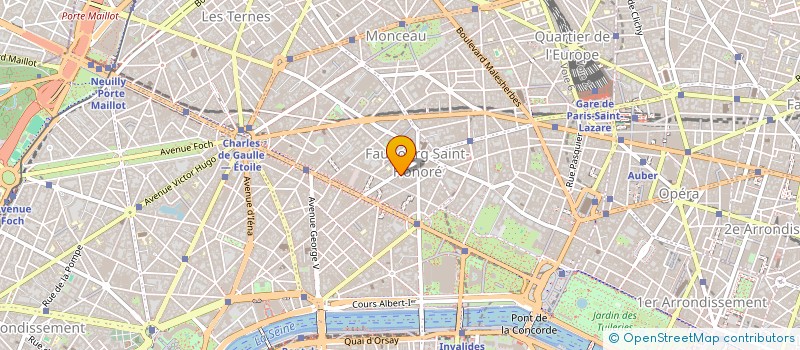localisation de l'entreprise SARL MAJOR SECURITE SERVICES  PARIS