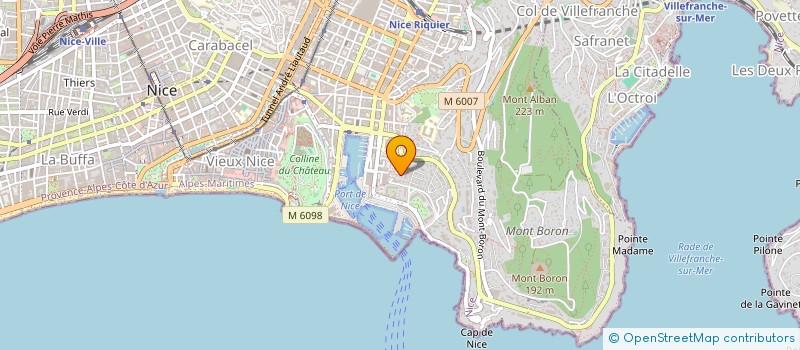 localisation de l'entreprise SARL MAJRI BAT à NICE