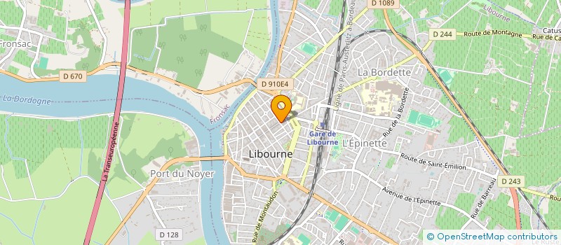 localisation de l'entreprise SARL MAKAHA à LIBOURNE