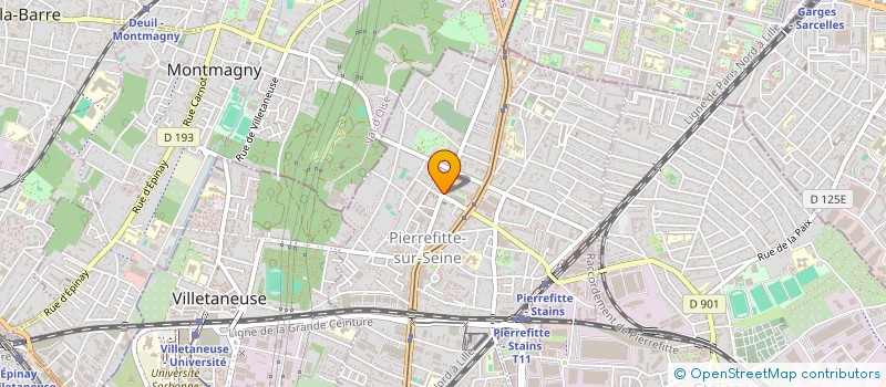 localisation de l'entreprise SARL MAKE ET LAYACH à PIERREFITTE-SUR-SEINE