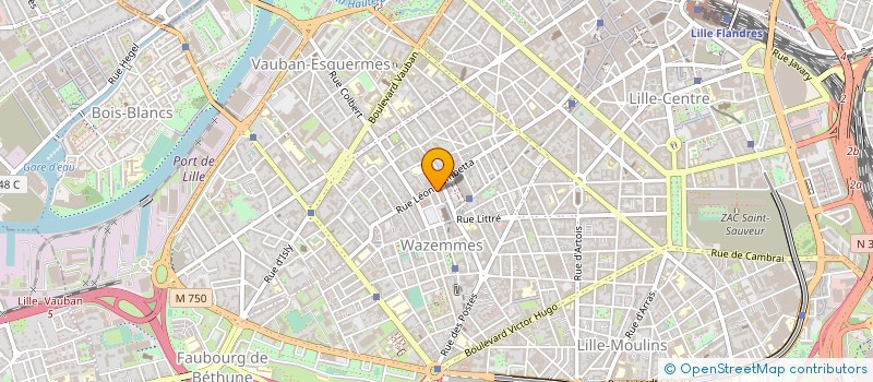 localisation de l'entreprise SARL MALAK DECO à LILLE