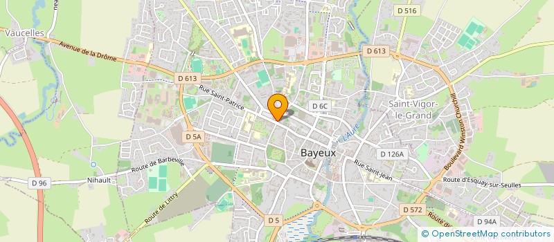 localisation de l'entreprise SARL MALANGA à BAYEUX