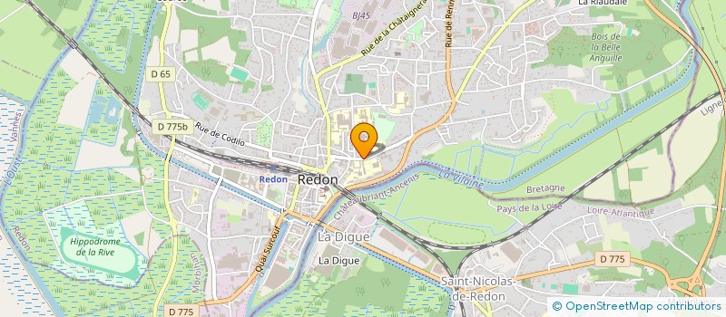 localisation de l'entreprise SARL MALANSAC MANUTENTION à REDON
