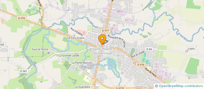 localisation de l'entreprise SARL MALBAUX  SAINT-HILAIRE-DU-HARCOUET