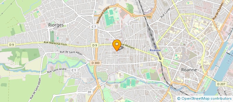 localisation de l'entreprise SARL MALCO à RIORGES