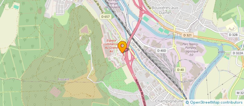 localisation de l'entreprise SARL MALDIVES à FROUARD