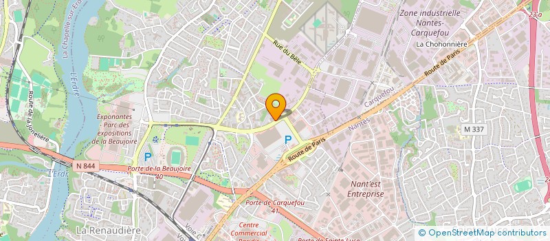 localisation de l'entreprise SARL MALEO à NANTES
